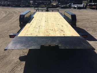 New 14FT-20BK BIG TEX 7' X 20' TANDEM AXLE TILT DECK EQUIPMENT TRAILER