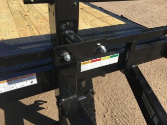 New 14FT-20BK BIG TEX 7' X 20' TANDEM AXLE TILT DECK EQUIPMENT TRAILER