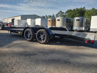 New 70DM-18BK BIG TEX 7' X 18' STEEL DECK CAR HAULER
