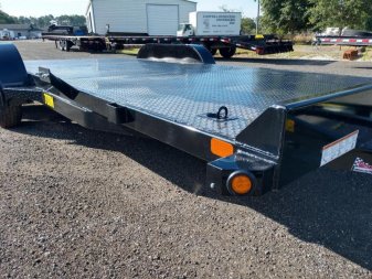 New 70DM-18BK BIG TEX 7' X 18' STEEL DECK CAR HAULER