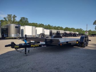 New 70DM-18BK BIG TEX 7' X 18' STEEL DECK CAR HAULER
