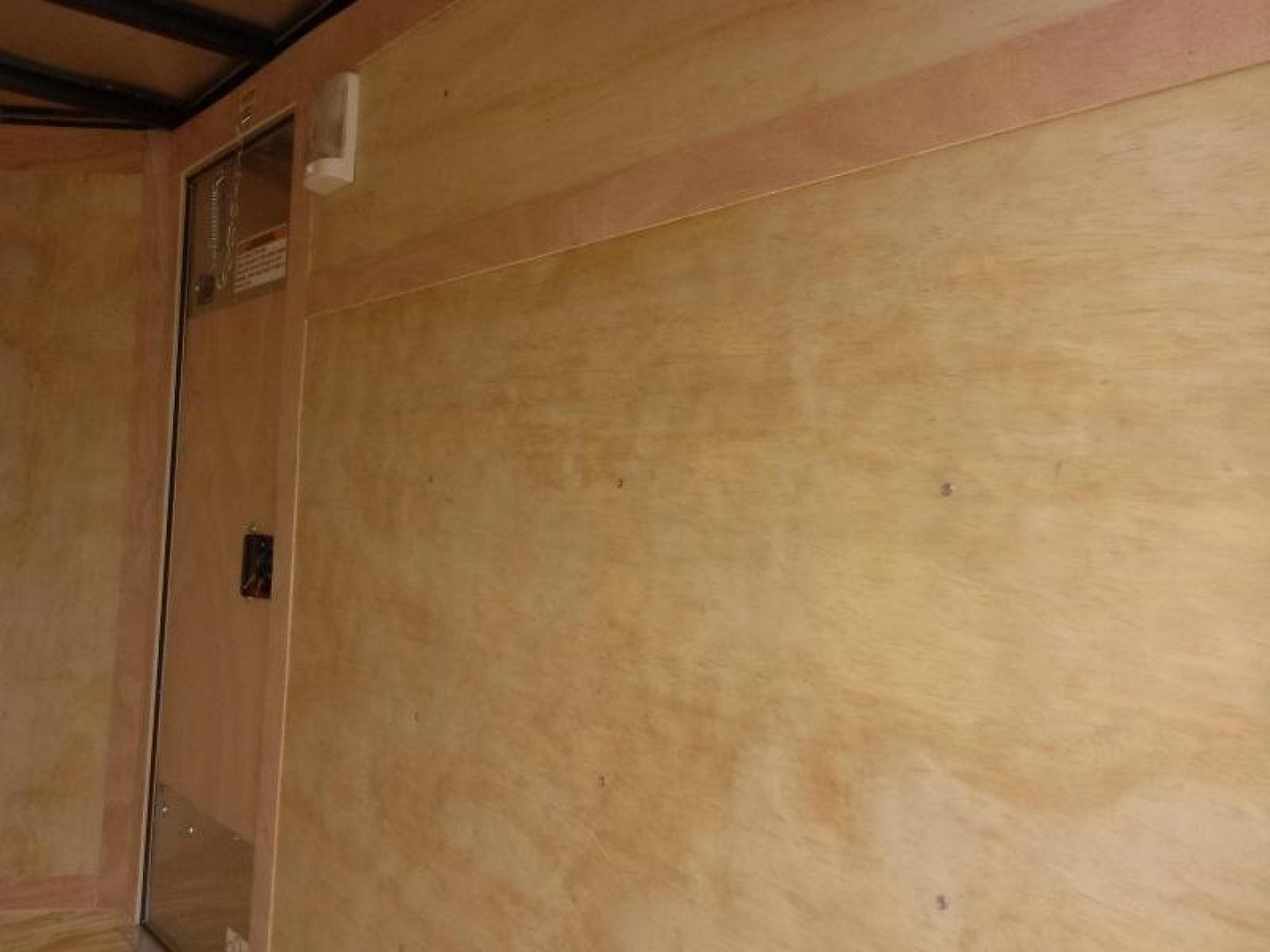New GANS58SA CARGO MATE 5' X 8' ENCLOSED CARGO TRAILER W/ REAR RAMP DOOR & SIDE DOOR
