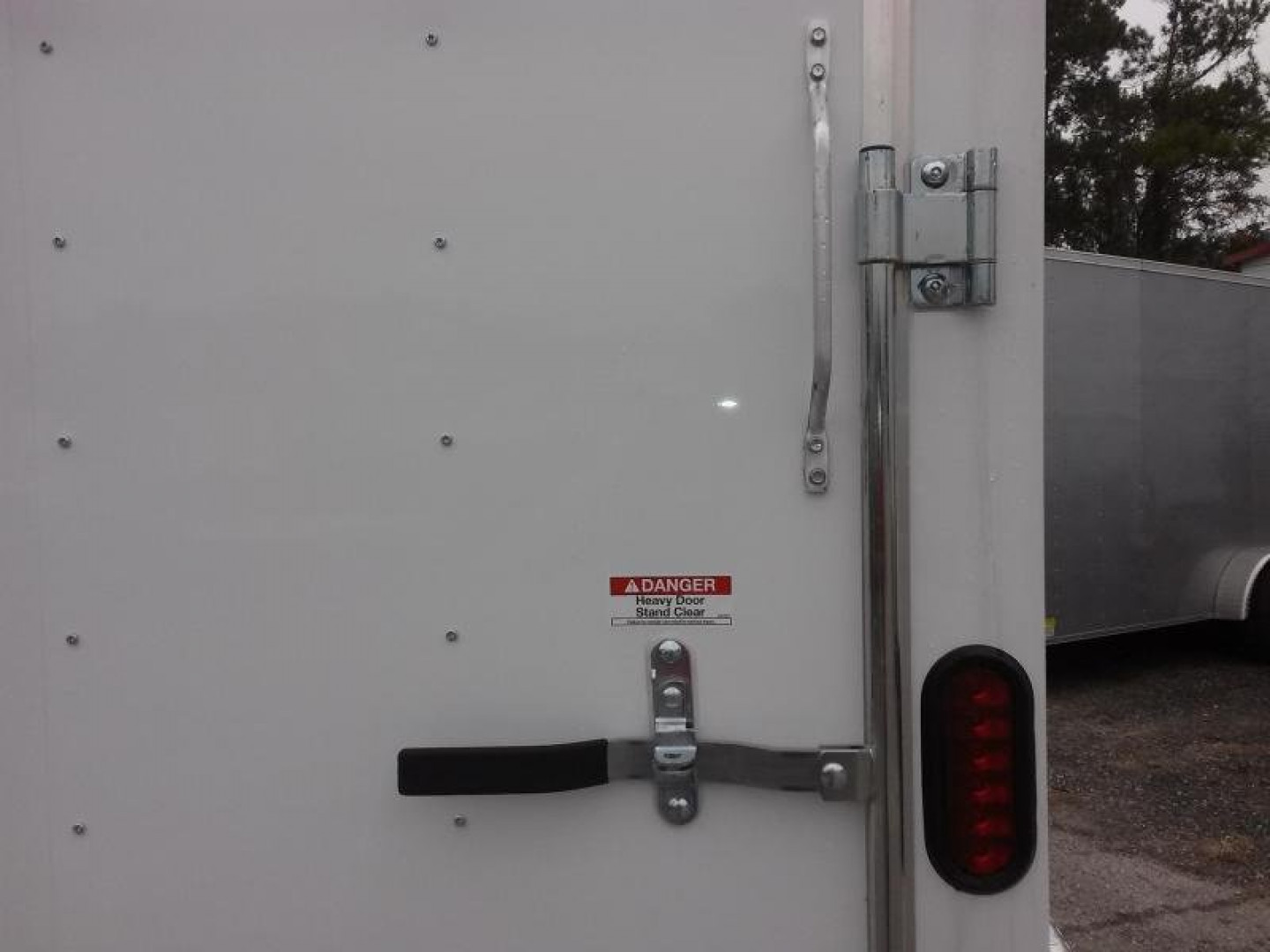New GANS58SA CARGO MATE 5' X 8' ENCLOSED CARGO TRAILER W/ REAR RAMP DOOR & SIDE DOOR