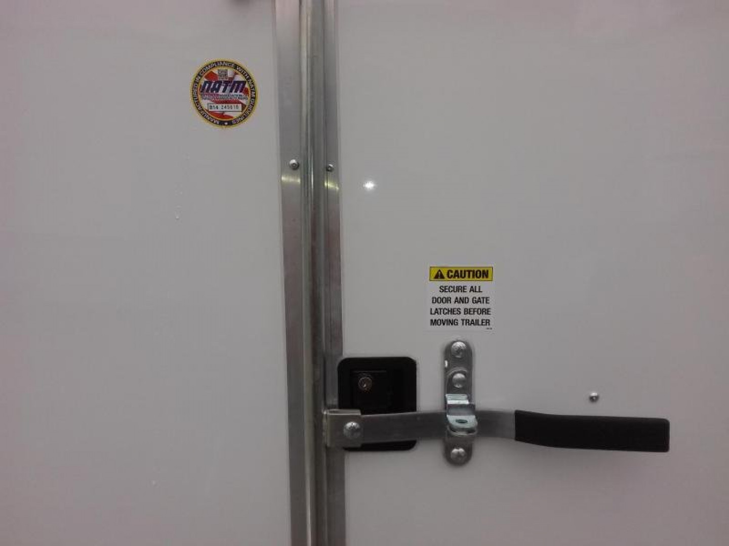 New GANS58SA CARGO MATE 5' X 8' ENCLOSED CARGO TRAILER W/ REAR RAMP DOOR & SIDE DOOR