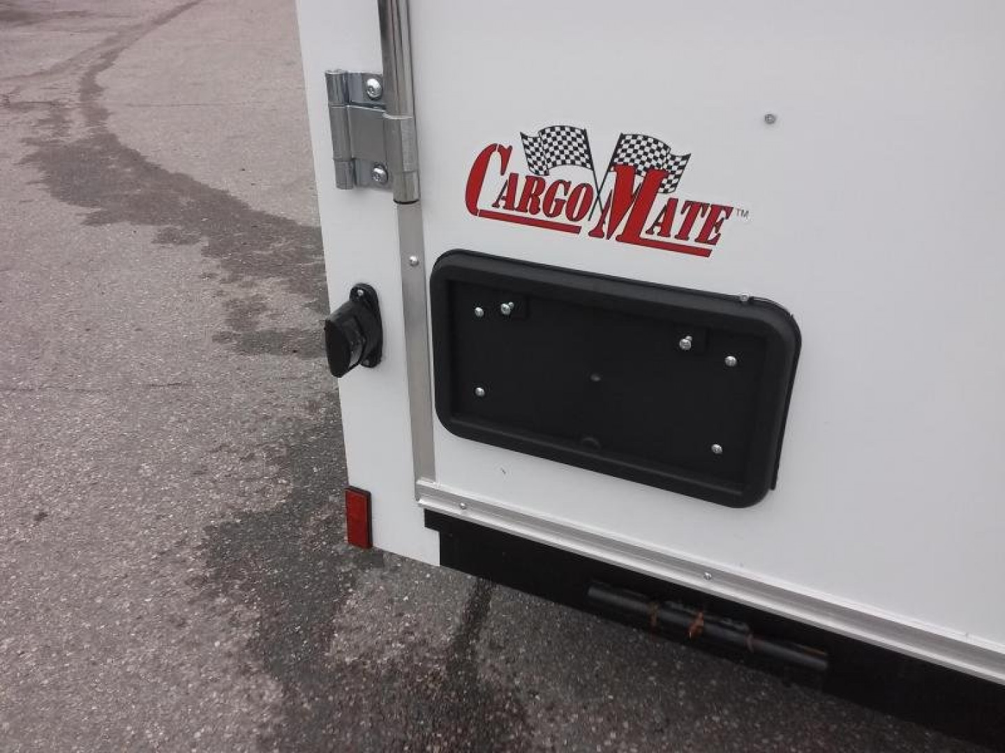 New GANS58SA CARGO MATE 5' X 8' ENCLOSED CARGO TRAILER W/ REAR RAMP DOOR & SIDE DOOR
