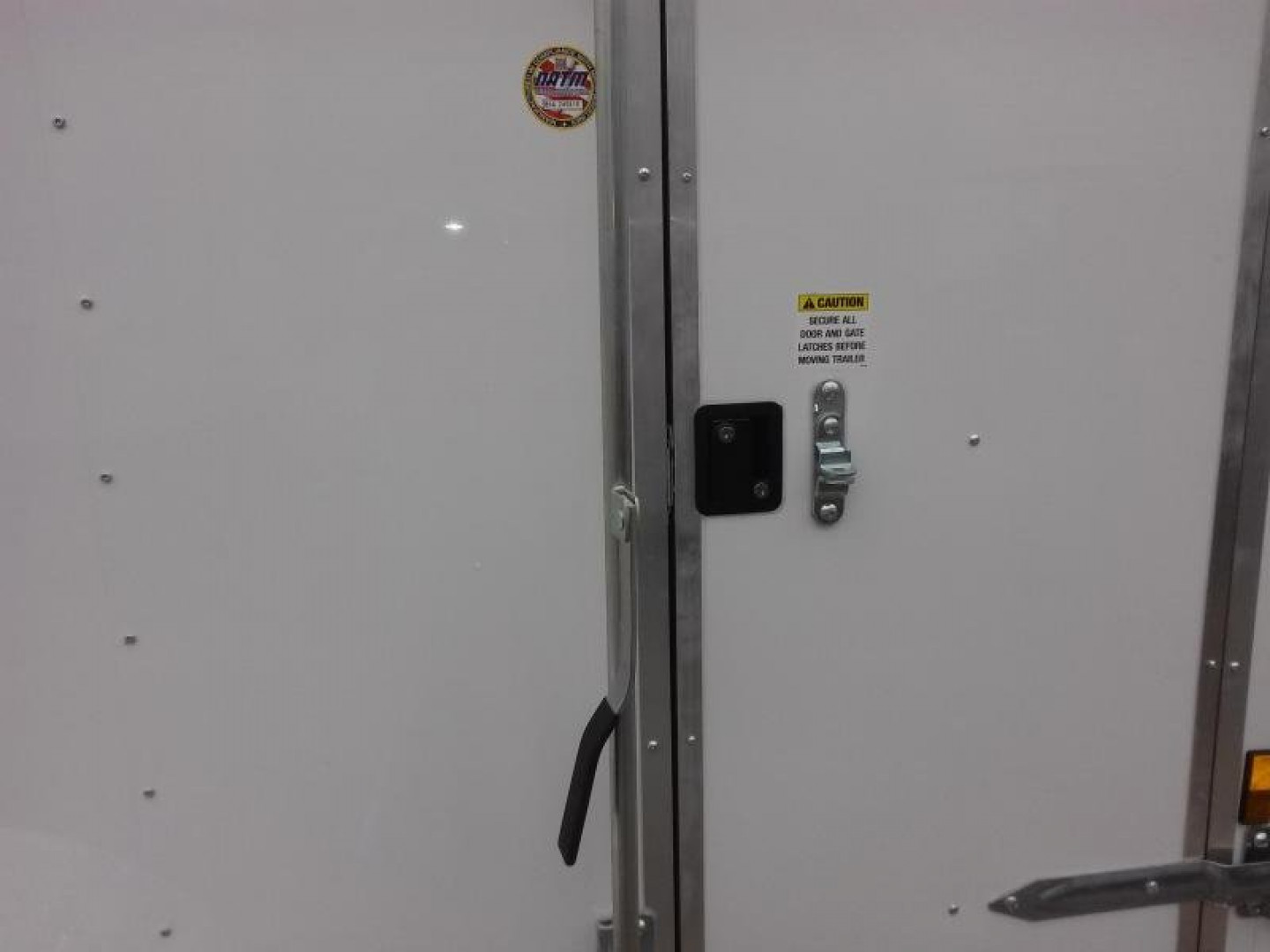 New GANS58SA CARGO MATE 5' X 8' ENCLOSED CARGO TRAILER W/ REAR RAMP DOOR & SIDE DOOR