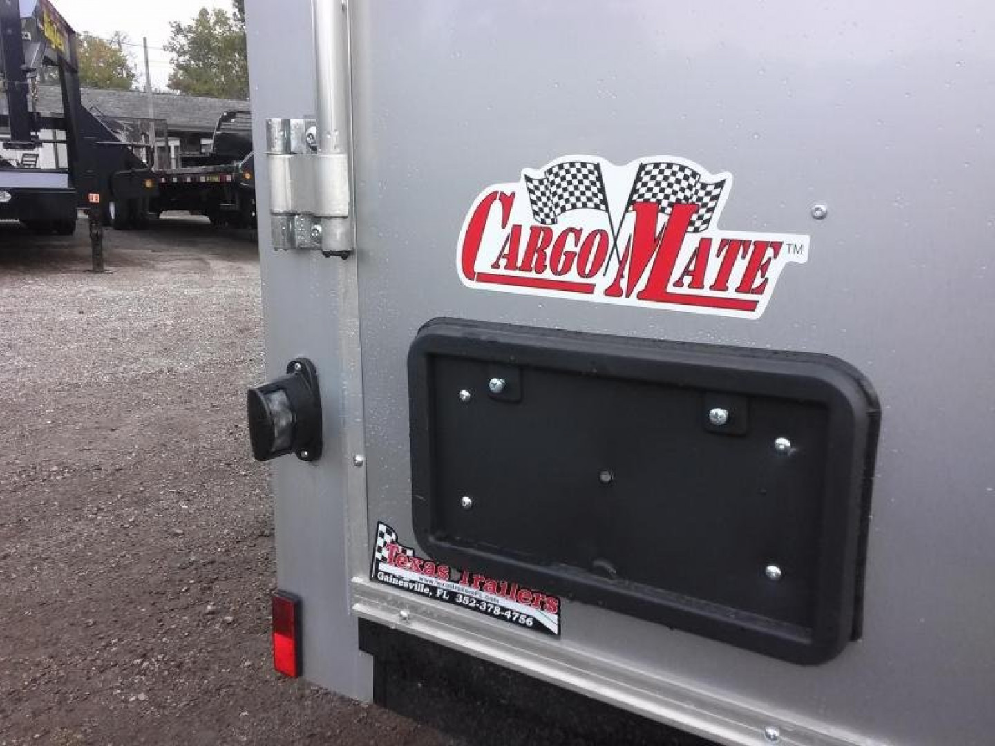 New GANS610SA CARGO MATE 6' X 10' ENCLOSED CARGO TRAILER W/ REAR RAMP DOOR & SIDE DOOR