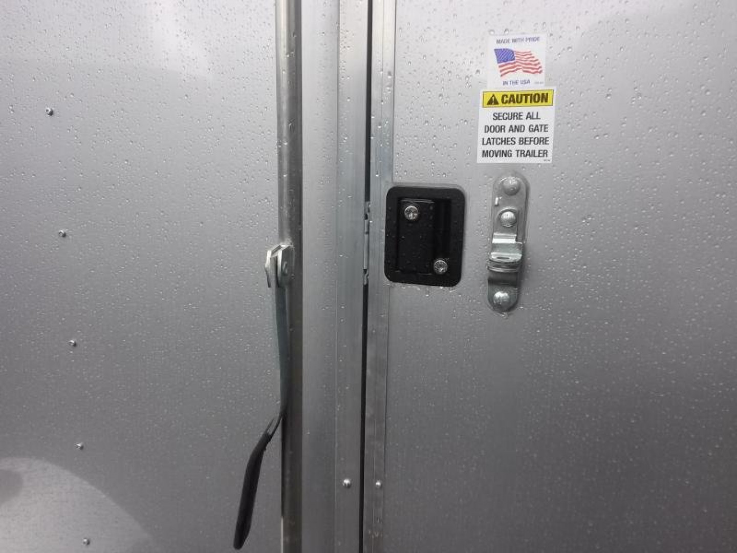 New GANS610SA CARGO MATE 6' X 10' ENCLOSED CARGO TRAILER W/ REAR RAMP DOOR & SIDE DOOR