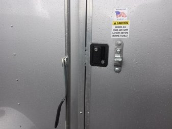 New GANS610SA CARGO MATE 6' X 10' ENCLOSED CARGO TRAILER W/ REAR RAMP DOOR & SIDE DOOR