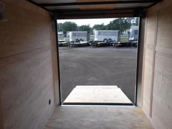 New GANS610SA CARGO MATE 6' X 10' ENCLOSED CARGO TRAILER W/ REAR RAMP DOOR & SIDE DOOR