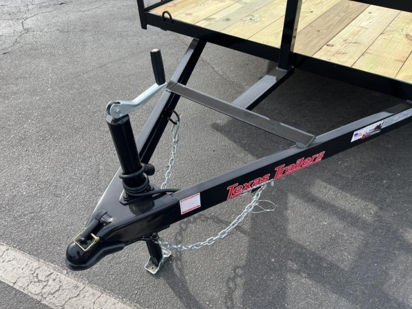 New UT61670-SUR TEXAS TRAILERS 6'10" X 16' UTILITY TRAILER W/ 5' SLIDE UNDER RAMPS