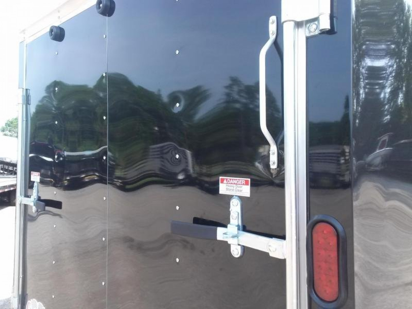 New GANS610SA CARGO MATE 6' X 10' ENCLOSED CARGO TRAILER W/ REAR RAMP DOOR & SIDE DOOR