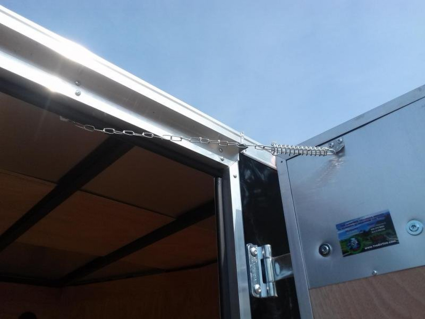 New GANS610SA CARGO MATE 6' X 10' ENCLOSED CARGO TRAILER W/ REAR RAMP DOOR & SIDE DOOR