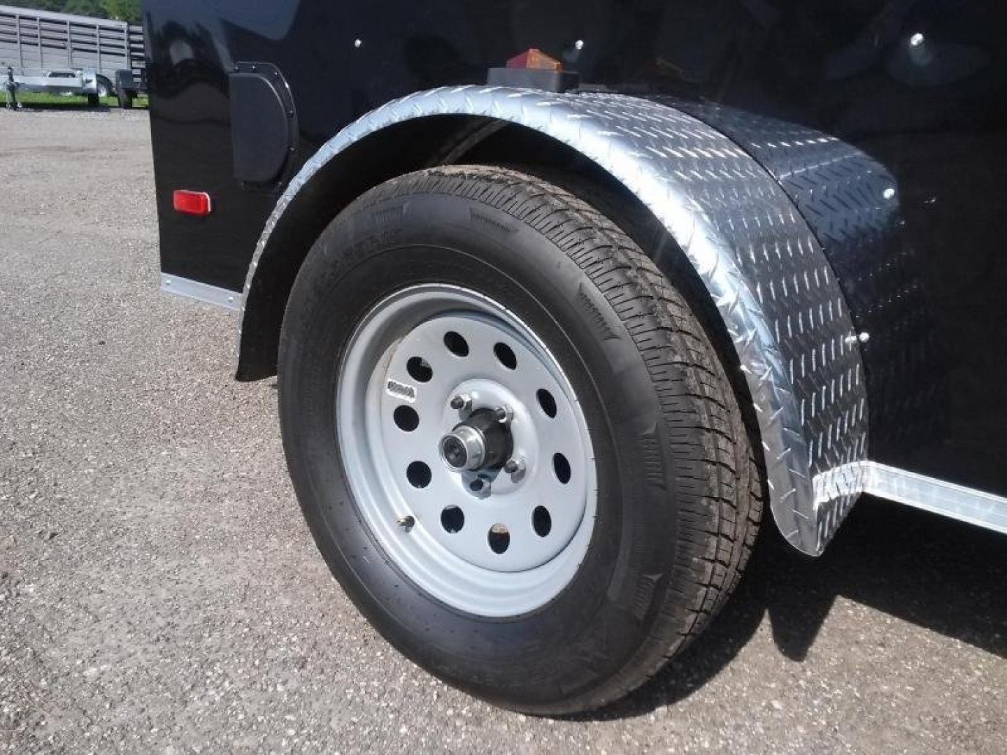 New GANS610SA CARGO MATE 6' X 10' ENCLOSED CARGO TRAILER W/ REAR RAMP DOOR & SIDE DOOR