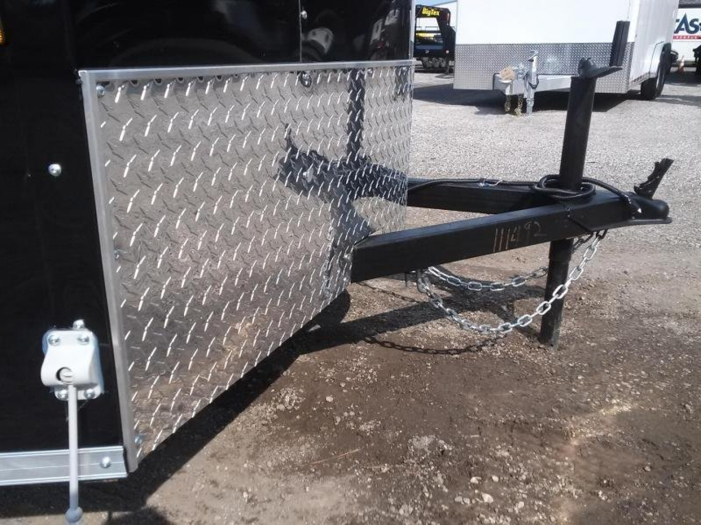 New GANS610SA CARGO MATE 6' X 10' ENCLOSED CARGO TRAILER W/ REAR RAMP DOOR & SIDE DOOR