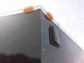 New GANS610SA CARGO MATE 6' X 10' ENCLOSED CARGO TRAILER W/ REAR RAMP DOOR & SIDE DOOR