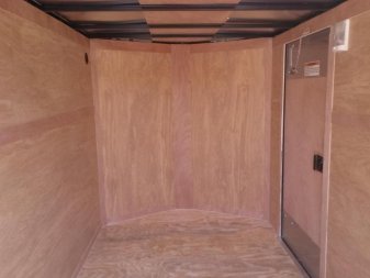 New GANS610SA CARGO MATE 6' X 10' ENCLOSED CARGO TRAILER W/ REAR RAMP DOOR & SIDE DOOR