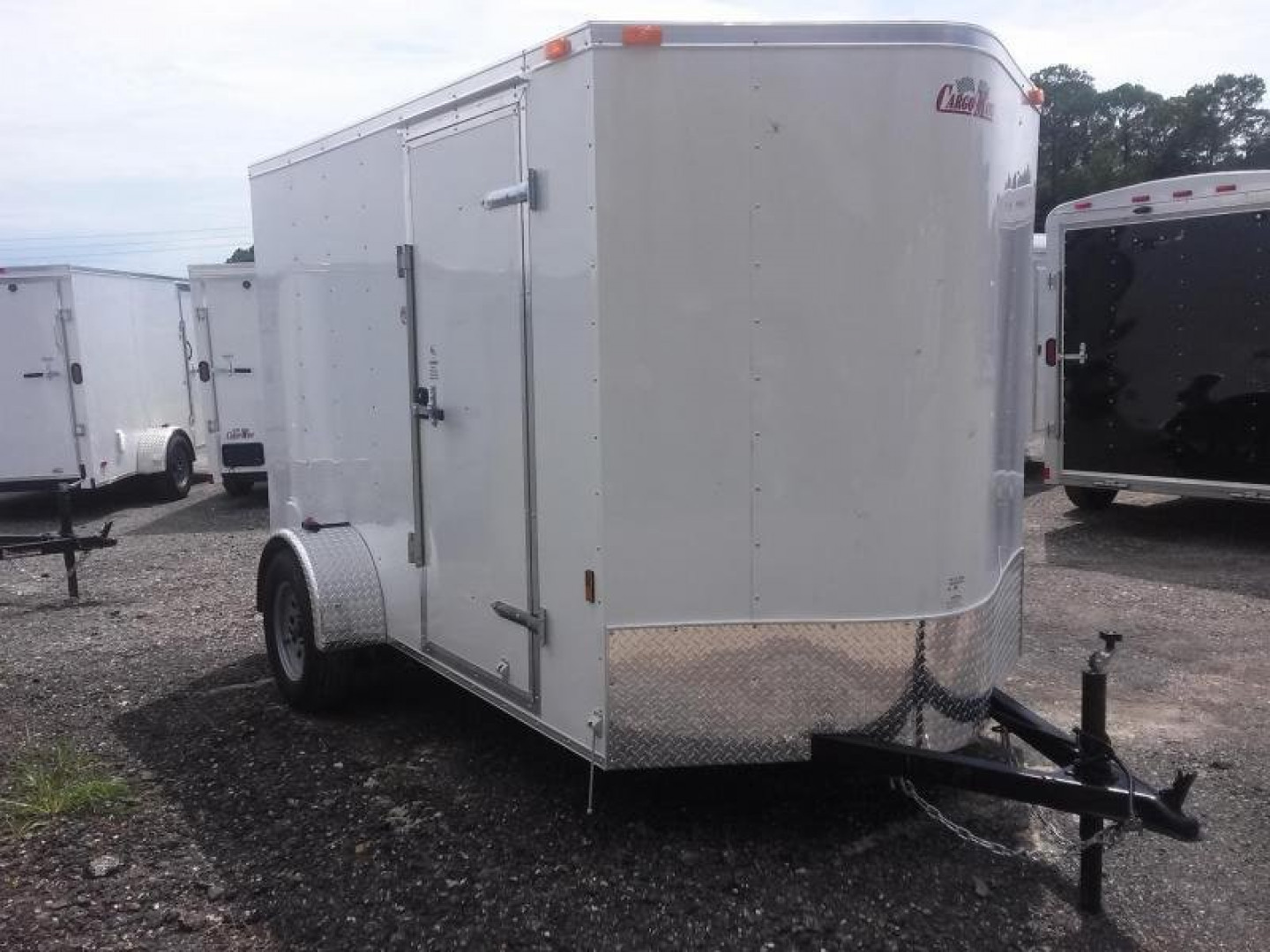 New GANS610SA CARGO MATE 6' X 10' ENCLOSED CARGO TRAILER W/ REAR