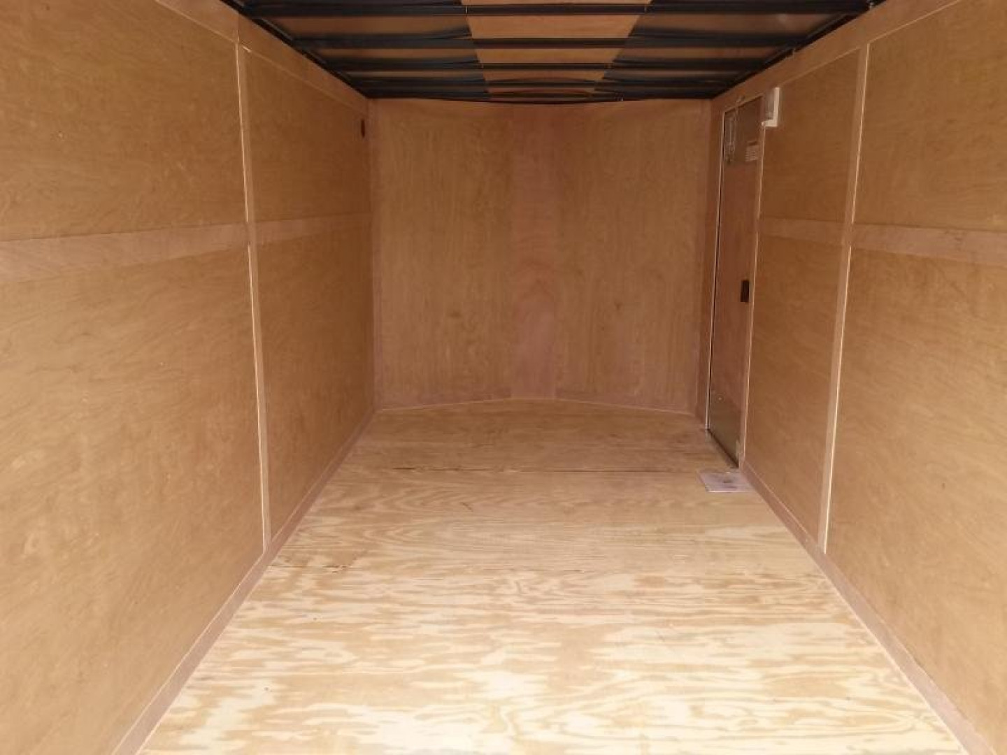 New GANS716TA2 CARGO MATE 7' X 16' ENCLOSED CARGO TRAILER W/ REAR RAMP DOOR & SIDE DOOR