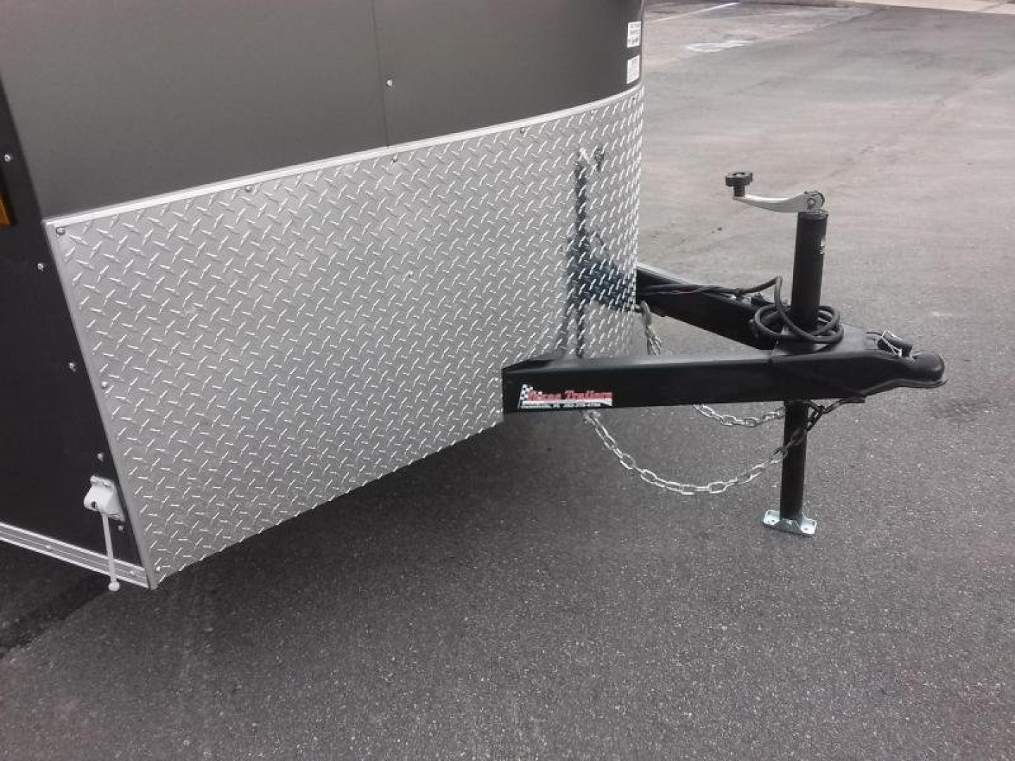 New GANS716TA2 CARGO MATE 7' X 16' ENCLOSED CARGO TRAILER W/ REAR RAMP DOOR & SIDE DOOR