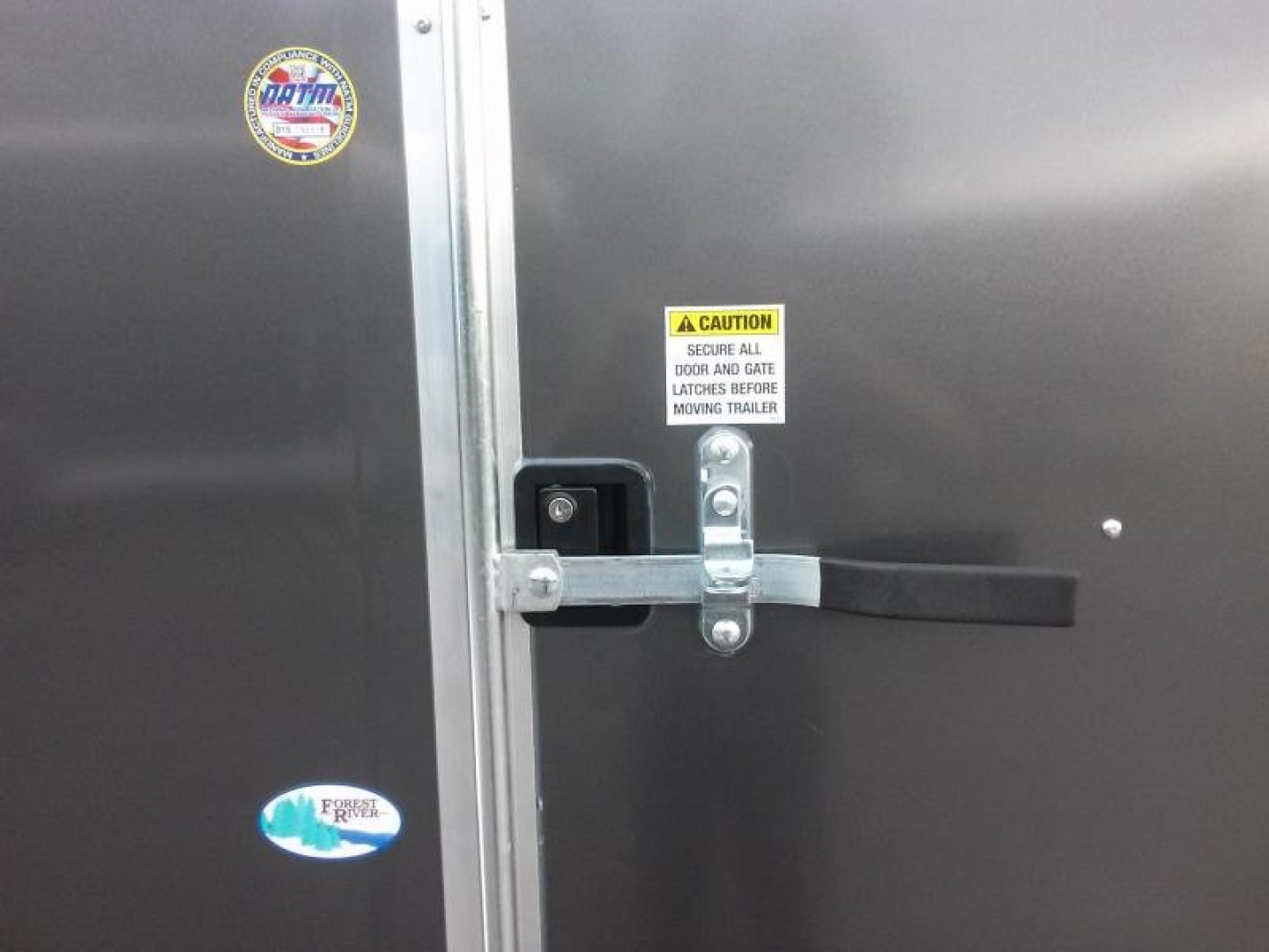 New GANS716TA2 CARGO MATE 7' X 16' ENCLOSED CARGO TRAILER W/ REAR RAMP DOOR & SIDE DOOR