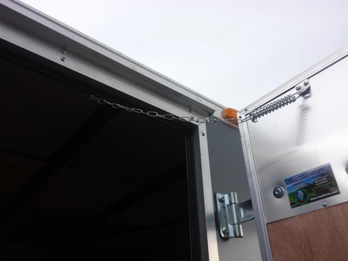 New GANS716TA2 CARGO MATE 7' X 16' ENCLOSED CARGO TRAILER W/ REAR RAMP DOOR & SIDE DOOR