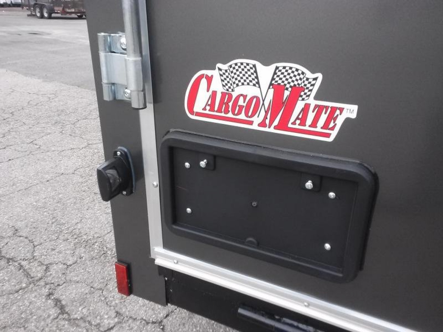 New GANS716TA2 CARGO MATE 7' X 16' ENCLOSED CARGO TRAILER W/ REAR RAMP DOOR & SIDE DOOR