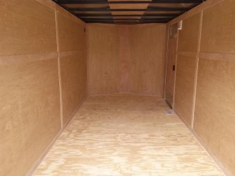 New GANS716TA2 CARGO MATE 7' X 16' ENCLOSED CARGO TRAILER W/ REAR RAMP DOOR & SIDE DOOR