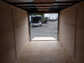 New GANS716TA2 CARGO MATE 7' X 16' ENCLOSED CARGO TRAILER W/ REAR RAMP DOOR & SIDE DOOR