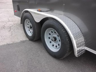 New GANS716TA2 CARGO MATE 7' X 16' ENCLOSED CARGO TRAILER W/ REAR RAMP DOOR & SIDE DOOR
