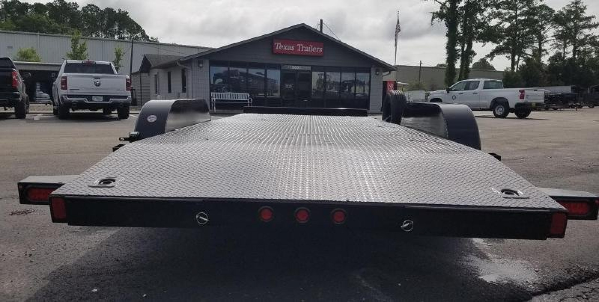 New 70DM-20BK BIG TEX 7' X 20' STEEL DECK CAR HAULER
