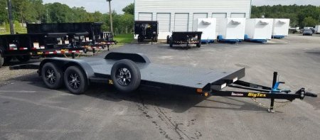 New 70DM-20BK BIG TEX 7' X 20' STEEL DECK CAR HAULER