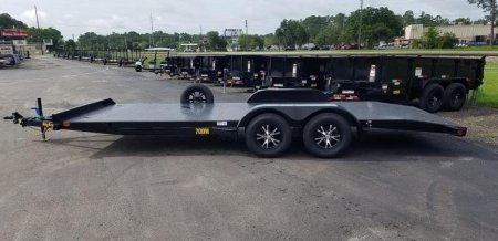 New 70DM-20BK BIG TEX 7' X 20' STEEL DECK CAR HAULER