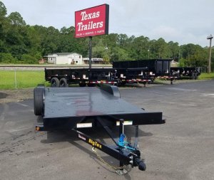 New 70DM-20BK BIG TEX 7' X 20' STEEL DECK CAR HAULER