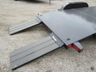 New 70DM-20BK BIG TEX 7' X 20' STEEL DECK CAR HAULER