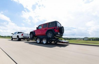 New 70DM-20BK BIG TEX 7' X 20' STEEL DECK CAR HAULER
