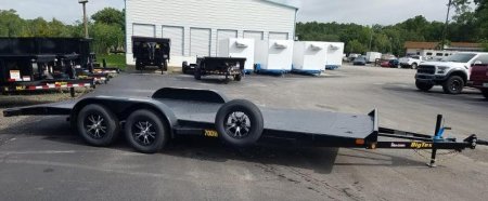 New 70DM-20BK BIG TEX 7' X 20' STEEL DECK CAR HAULER
