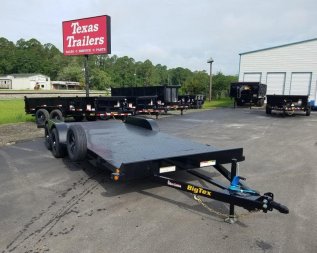 New 70DM-20BK BIG TEX 7' X 20' STEEL DECK CAR HAULER