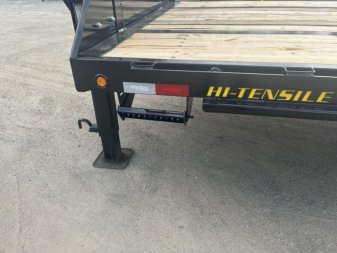 New 22GN-35D5A-MRBK BIG TEX 8.5' X 35' GOOSENECK DUAL TANDEM FLAT BED W/ MEGA RAMPS & FREE SPARE TIRE