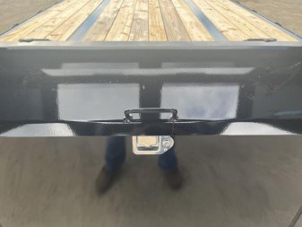 New 22GN-35D5A-MRBK BIG TEX 8.5' X 35' GOOSENECK DUAL TANDEM FLAT BED W/ MEGA RAMPS & FREE SPARE TIRE