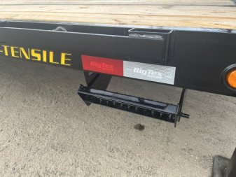 New 22GN-35D5A-MRBK BIG TEX 8.5' X 35' GOOSENECK DUAL TANDEM FLAT BED W/ MEGA RAMPS & FREE SPARE TIRE