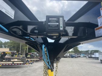 New 22GN-35D5A-MRBK BIG TEX 8.5' X 35' GOOSENECK DUAL TANDEM FLAT BED W/ MEGA RAMPS & FREE SPARE TIRE