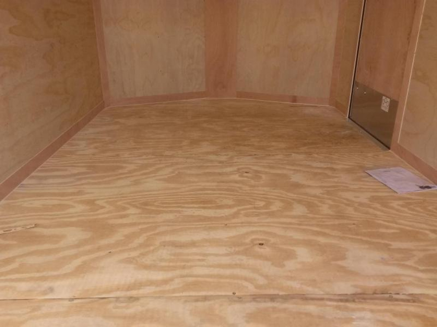 New GANS712SA CARGO MATE 7' X 12' ENCLOSED CARGO TRAILER W/ REAR RAMP DOOR & SIDE DOOR