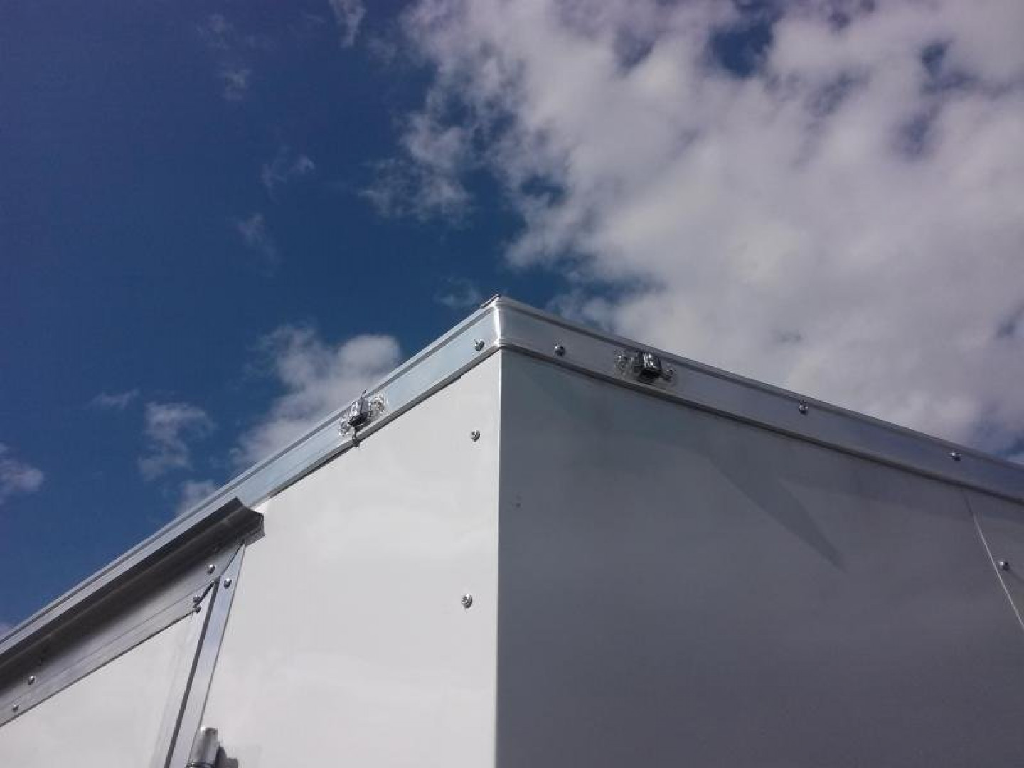 New GANS712SA CARGO MATE 7' X 12' ENCLOSED CARGO TRAILER W/ REAR RAMP DOOR & SIDE DOOR