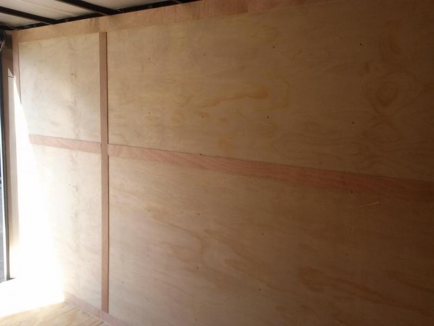 New GANS712SA CARGO MATE 7' X 12' ENCLOSED CARGO TRAILER W/ REAR RAMP DOOR & SIDE DOOR