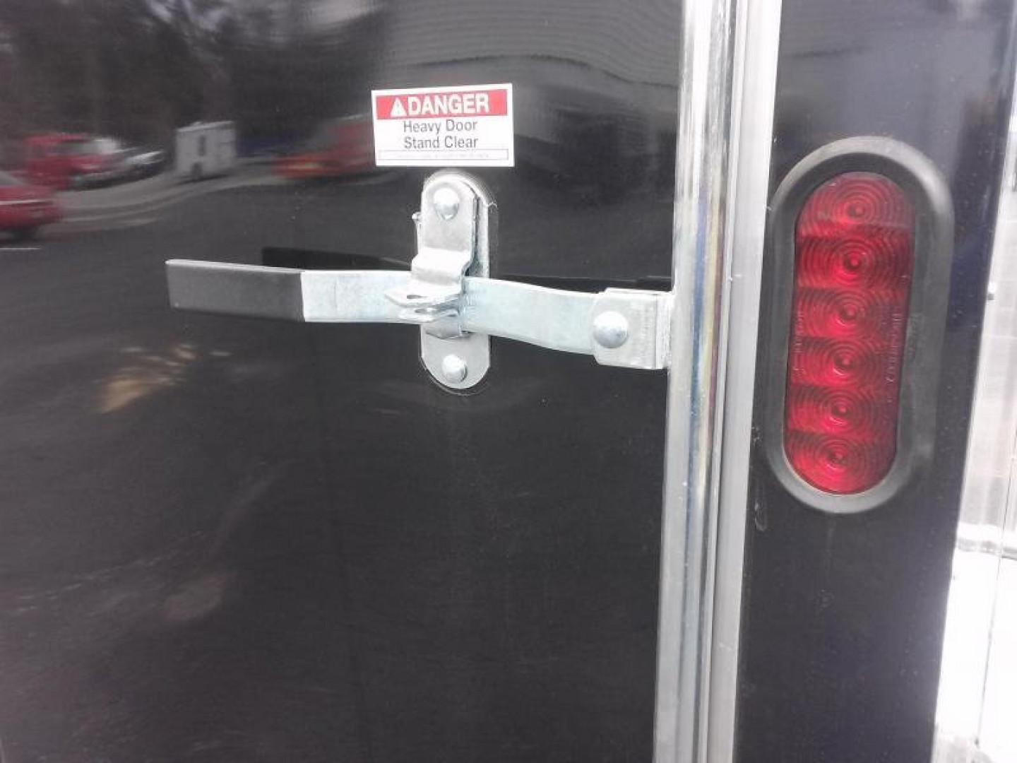 New GANS612SA CARGO MATE 6' X 12' ENCLOSED CARGO TRAILER W/ REAR RAMP DOOR & SIDE DOOR