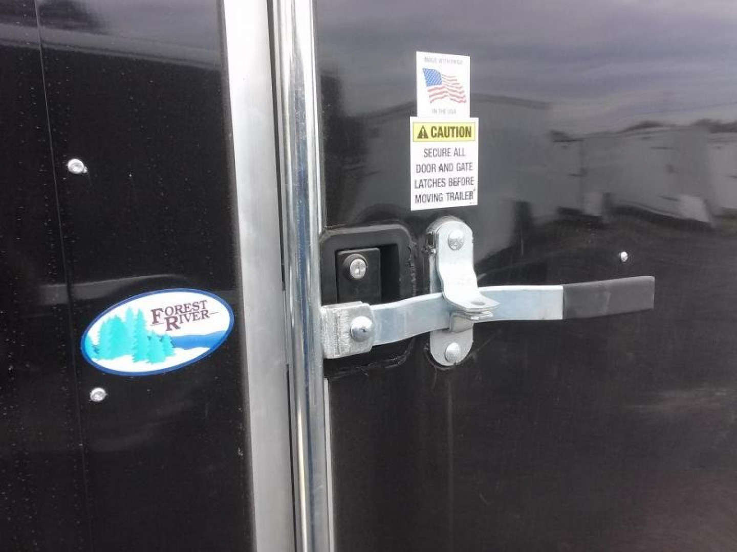 New GANS612SA CARGO MATE 6' X 12' ENCLOSED CARGO TRAILER W/ REAR RAMP DOOR & SIDE DOOR