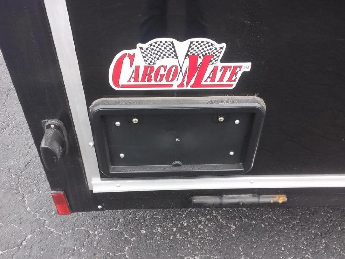 New GANS612SA CARGO MATE 6' X 12' ENCLOSED CARGO TRAILER W/ REAR RAMP DOOR & SIDE DOOR