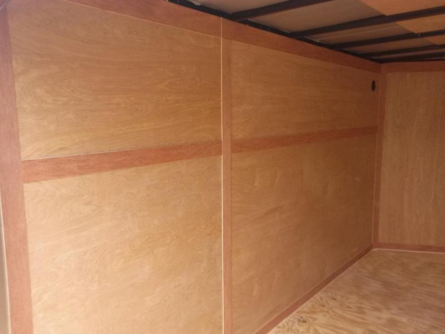 New GANS612SA CARGO MATE 6' X 12' ENCLOSED CARGO TRAILER W/ REAR RAMP DOOR & SIDE DOOR