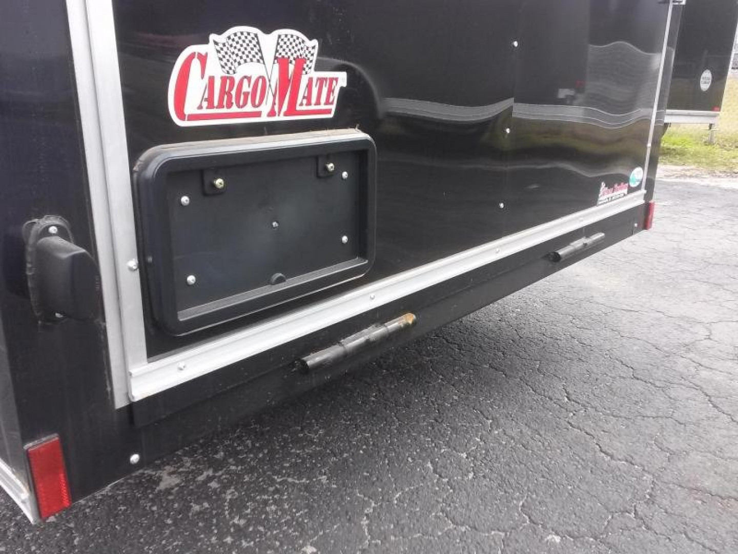 New GANS612SA CARGO MATE 6' X 12' ENCLOSED CARGO TRAILER W/ REAR RAMP DOOR & SIDE DOOR